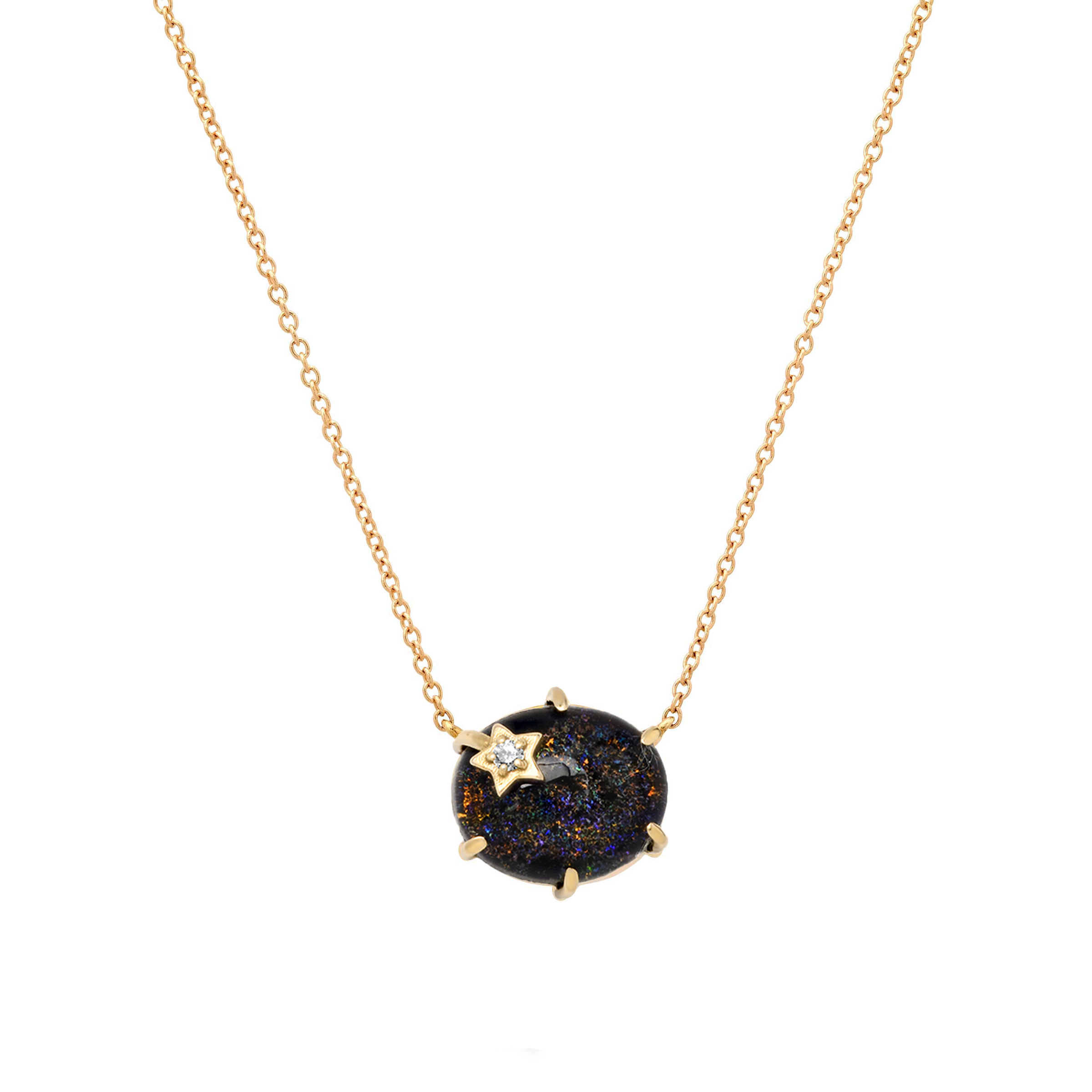 アクセサリー BANEL necklace Earth 52cm Black/Gold 20055-BOWD-14YG.png?v=1720729995