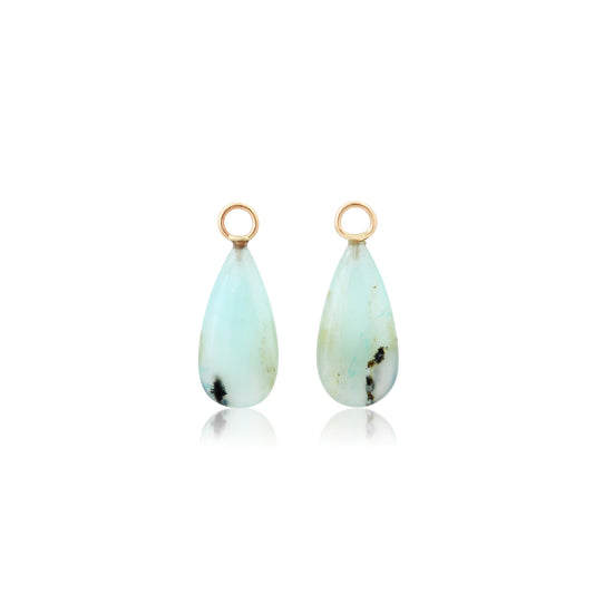 Small Blue Opal Briolettes