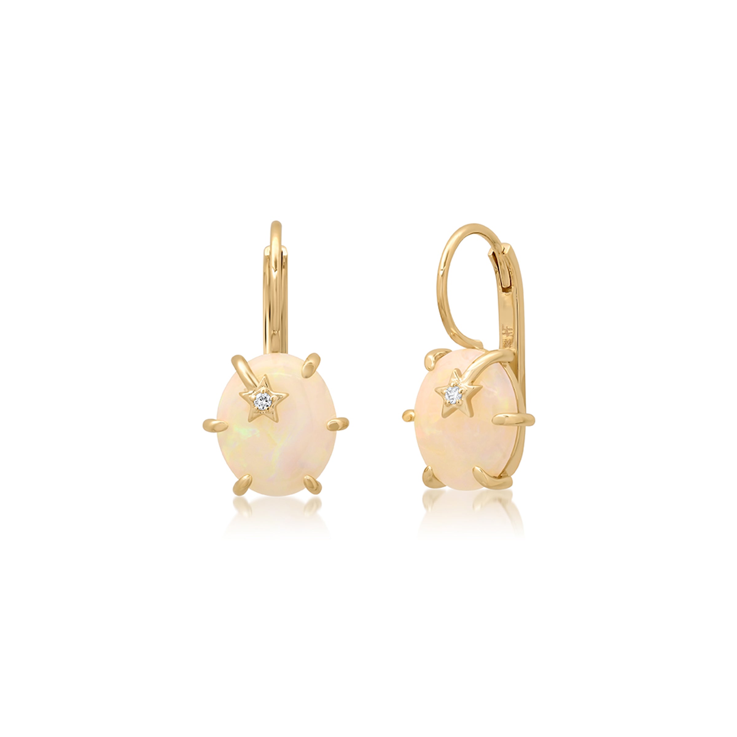 andrea fohrman Mini Galaxy Opal Earrings