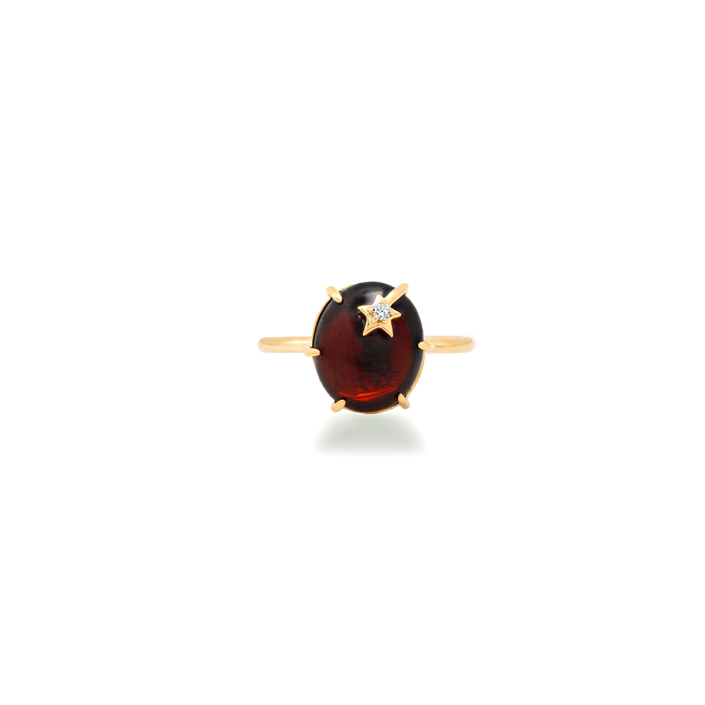 andrea fohrman Mini Galaxy Garnet Ring