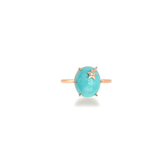 Mini Galaxy Turquoise Ring