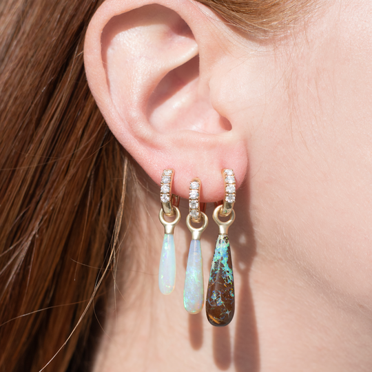 Crystal Opal Briolettes
