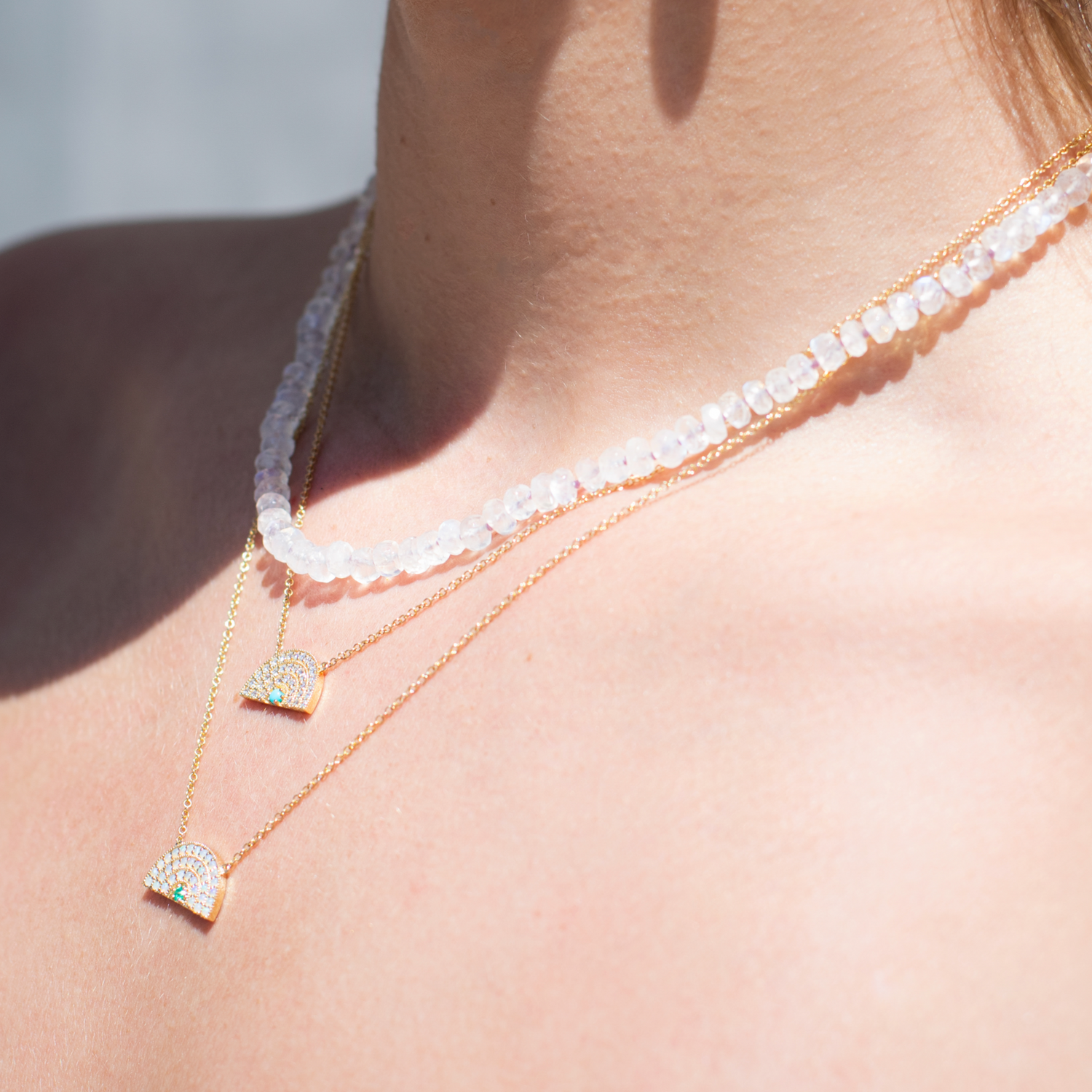 Rainbow diamond chain deals