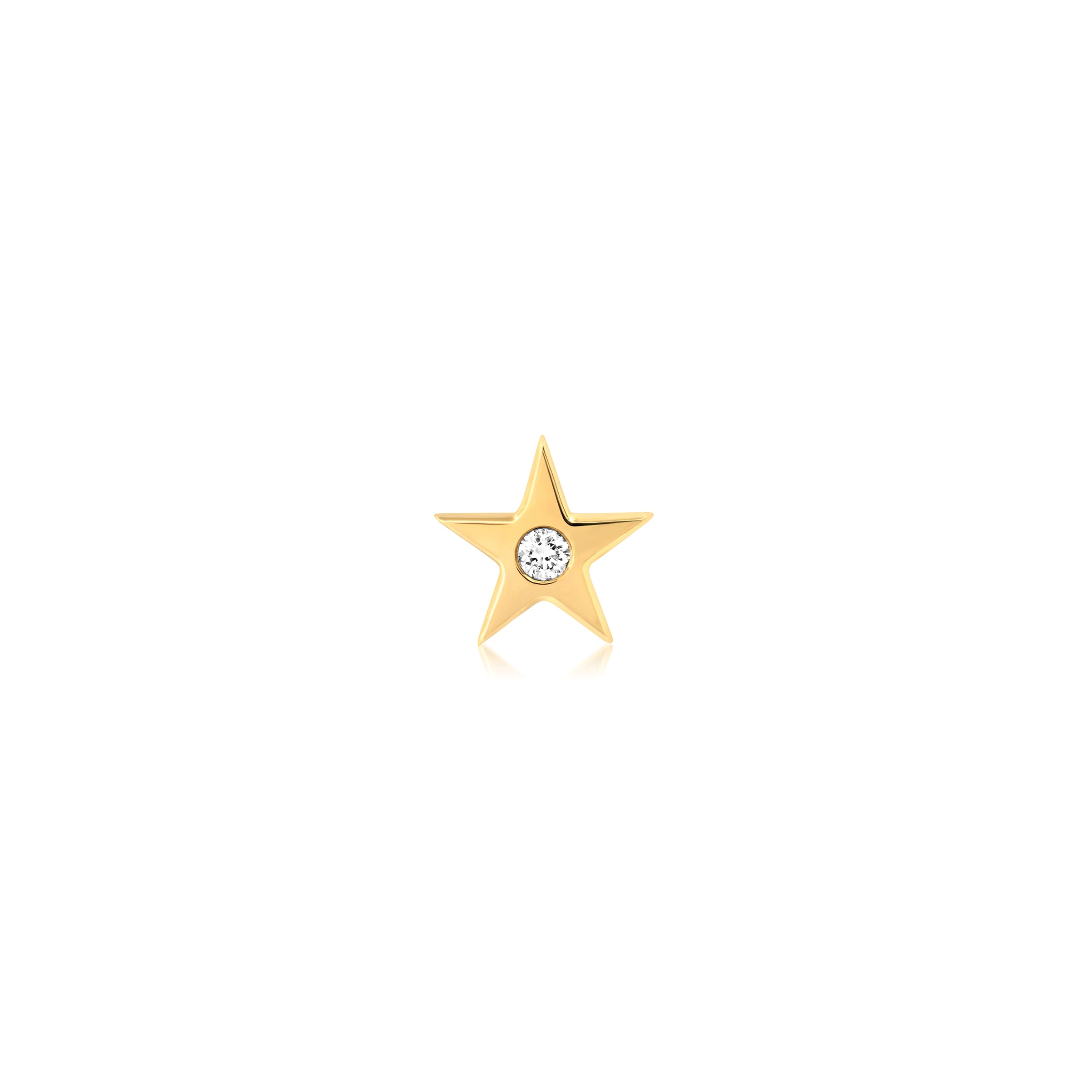 andrea fohrman Single Diamond Star Stud
