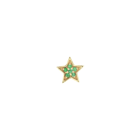 Single Star Color Stud