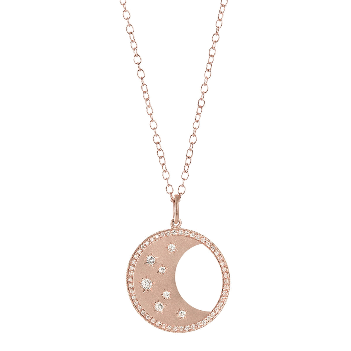 andrea fohrman Large Diamond Waning/Waxing Gibbous Moon Phase