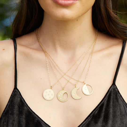 Large Diamond Full Moon Phase