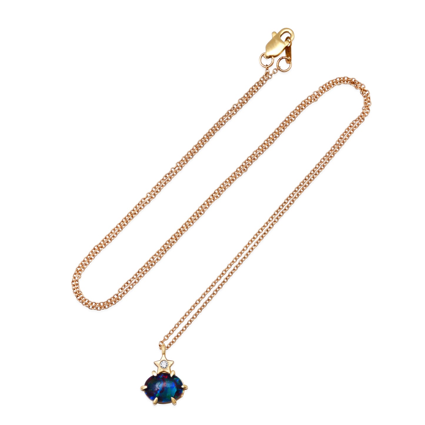Mini Cosmo Australian Opal Necklace