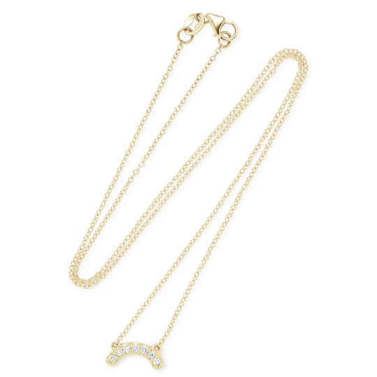 Single Row Diamond Necklace