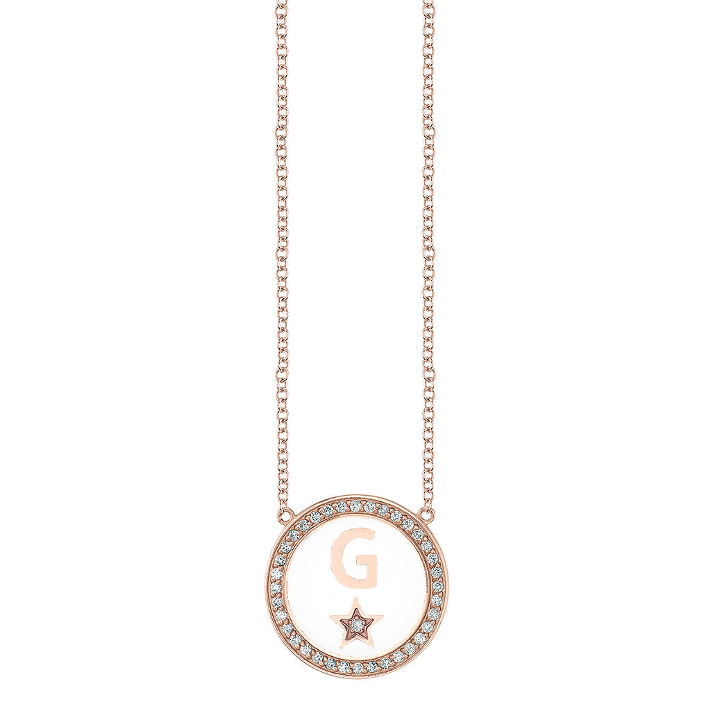 Amazon.com: Kyerlyn Dainty Tiny G Initial Necklace 18K Gold Plated Letter  Alphabet A-Z Pendant Necklaces for Girl Boy's Initial Necklace : Clothing,  Shoes & Jewelry
