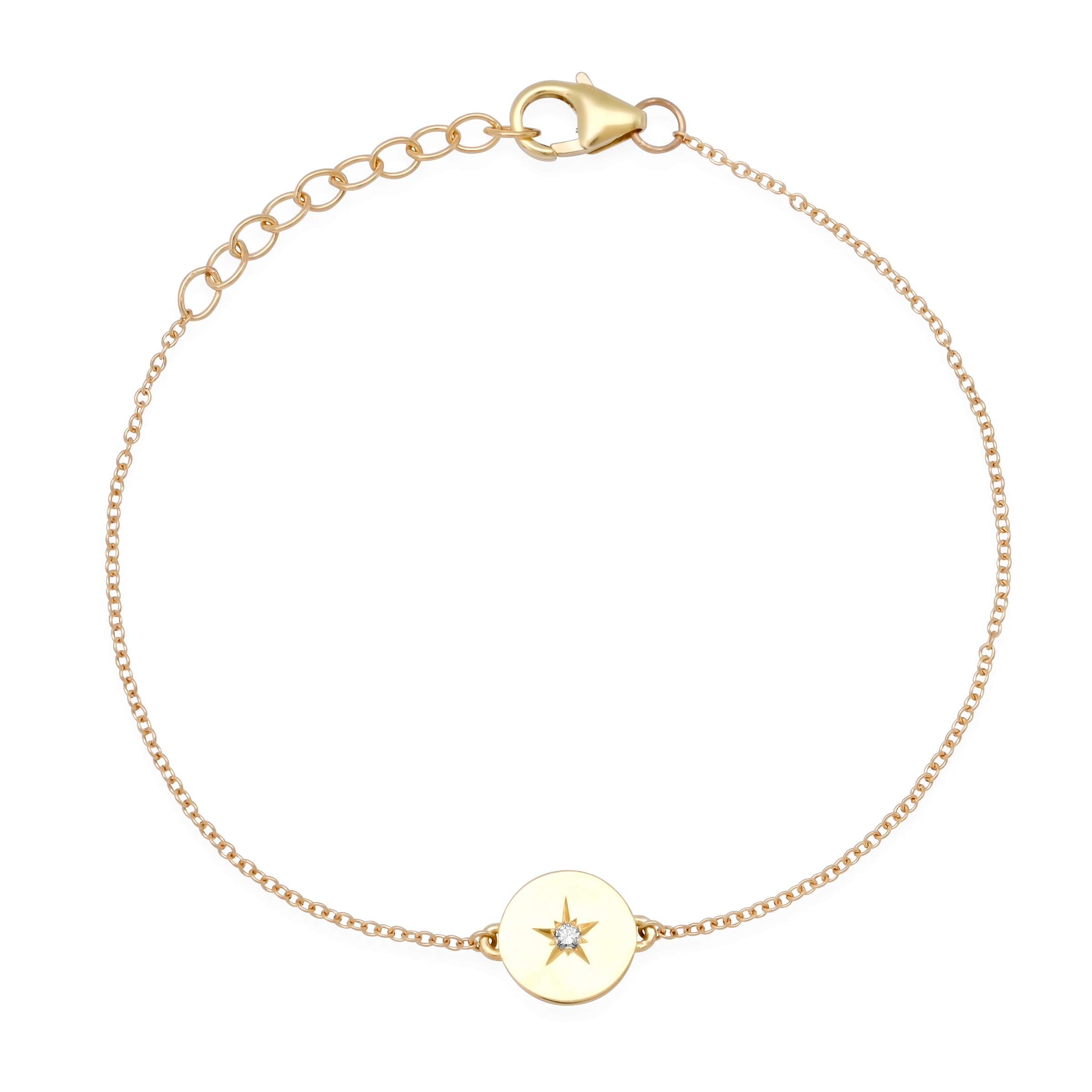 andrea fohrman Mini Full Moon Phase Charm Bracelet
