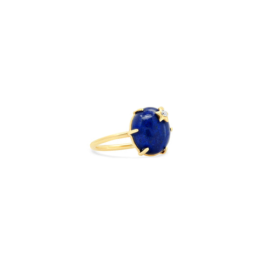 Mini Galaxy Lapis Ring