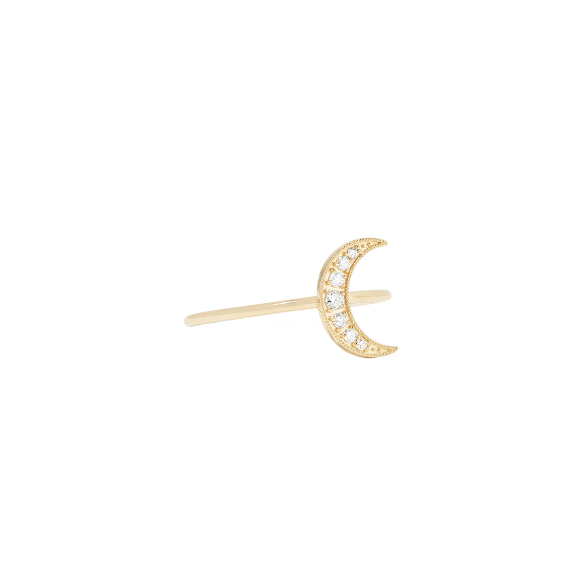 Small Luna Diamond Ring